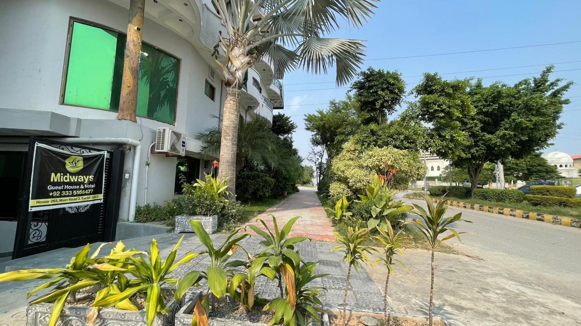 Midways Guest House And Hotels Islamabad Zewnętrze zdjęcie